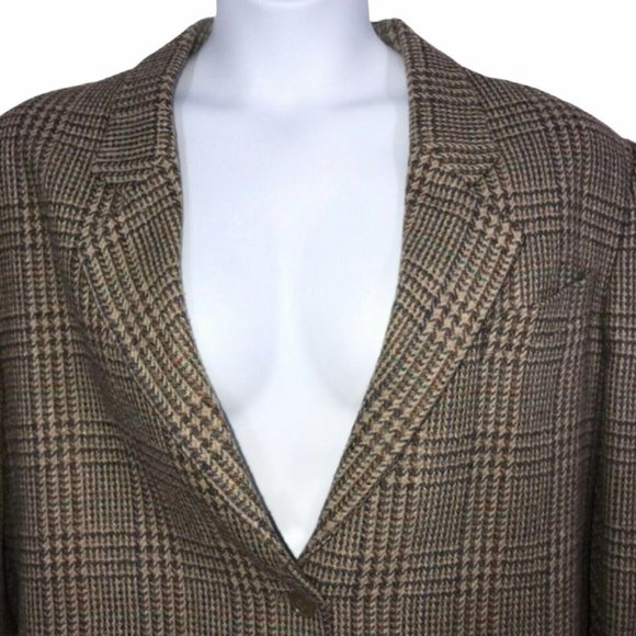 Peabody House Vintage 1990's Wool Blazer 13/14 - Picture 2 of 8